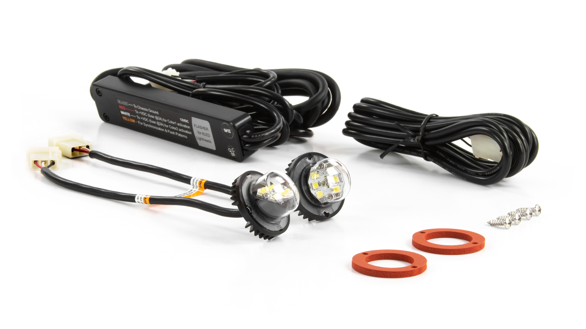 S-HAL06 Warning Lighthead - Amber/Blue (2 Units)