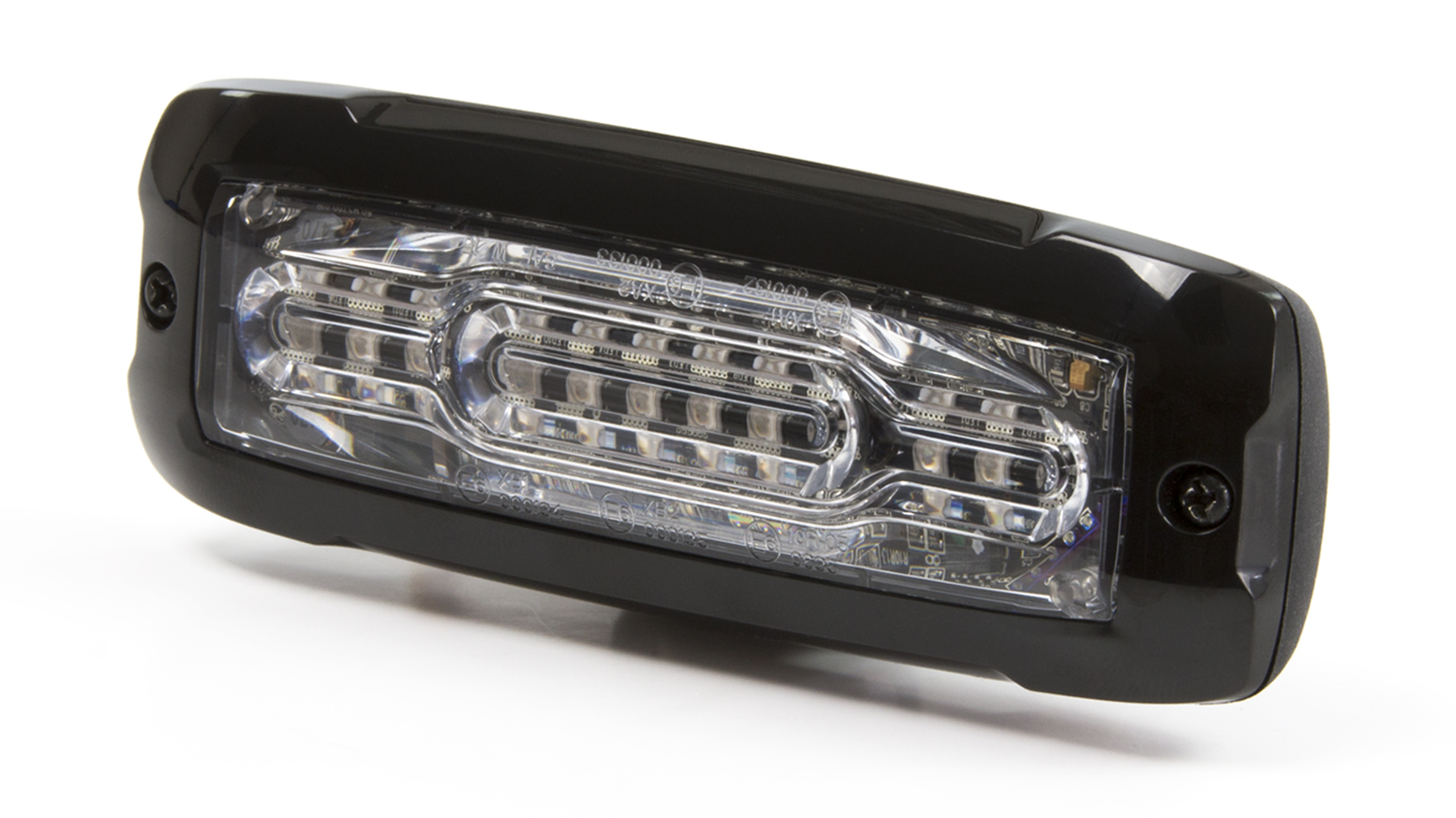 XT12 Warning Lighthead DC (Pedestal) - Blue/Amber (Black Bezel)