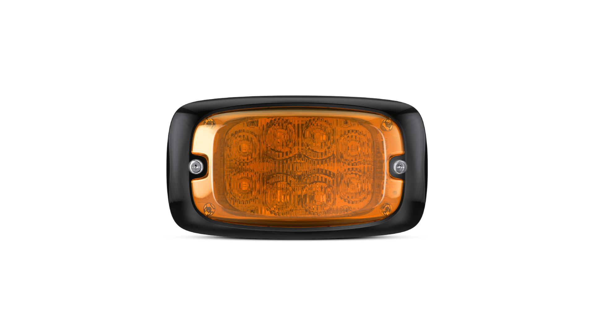 R4-E Warning Lighthead - Amber LEDs/Amber Lens