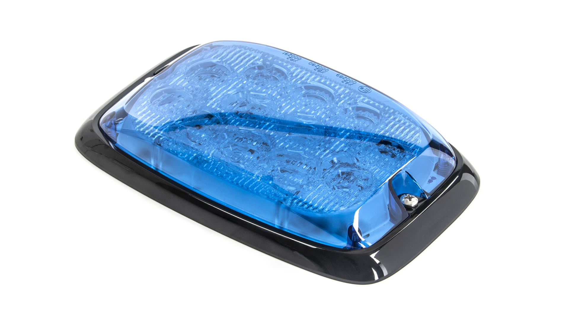 R6-E Warning Lighthead - Blue LEDs/Blue Lens