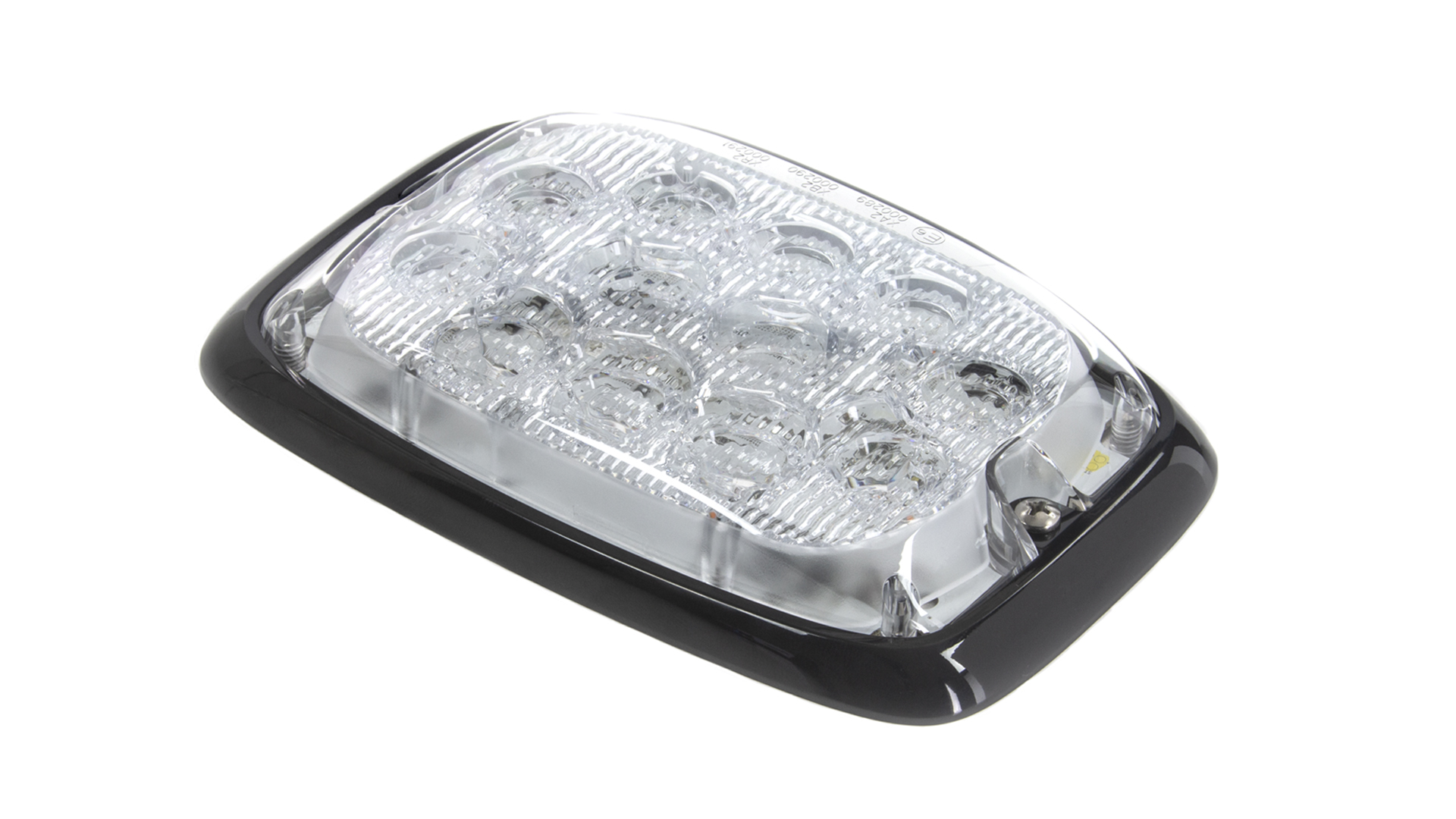 R6-E Warning Lighthead - Blue LEDs/Clear Lens