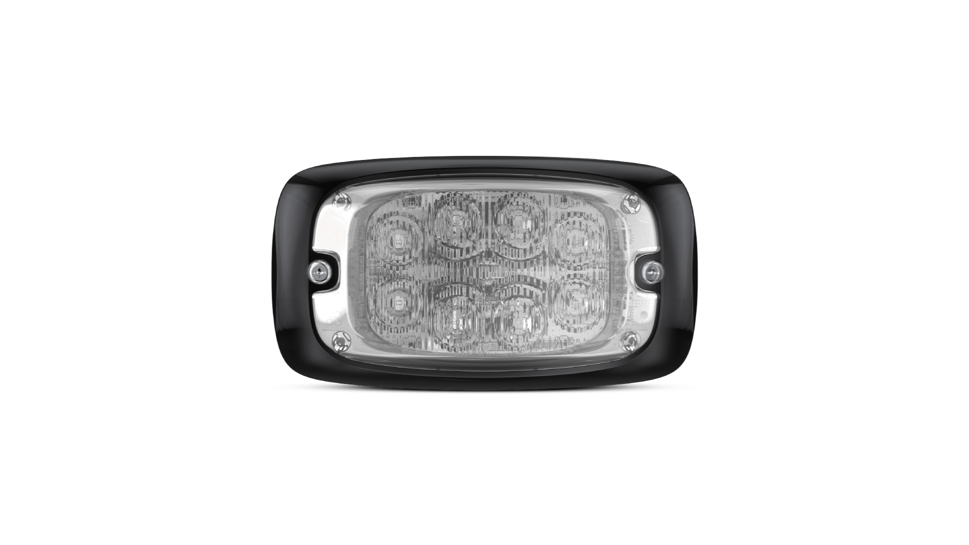 R4-E Warning Lighthead - Amber LEDs/Clear Lens