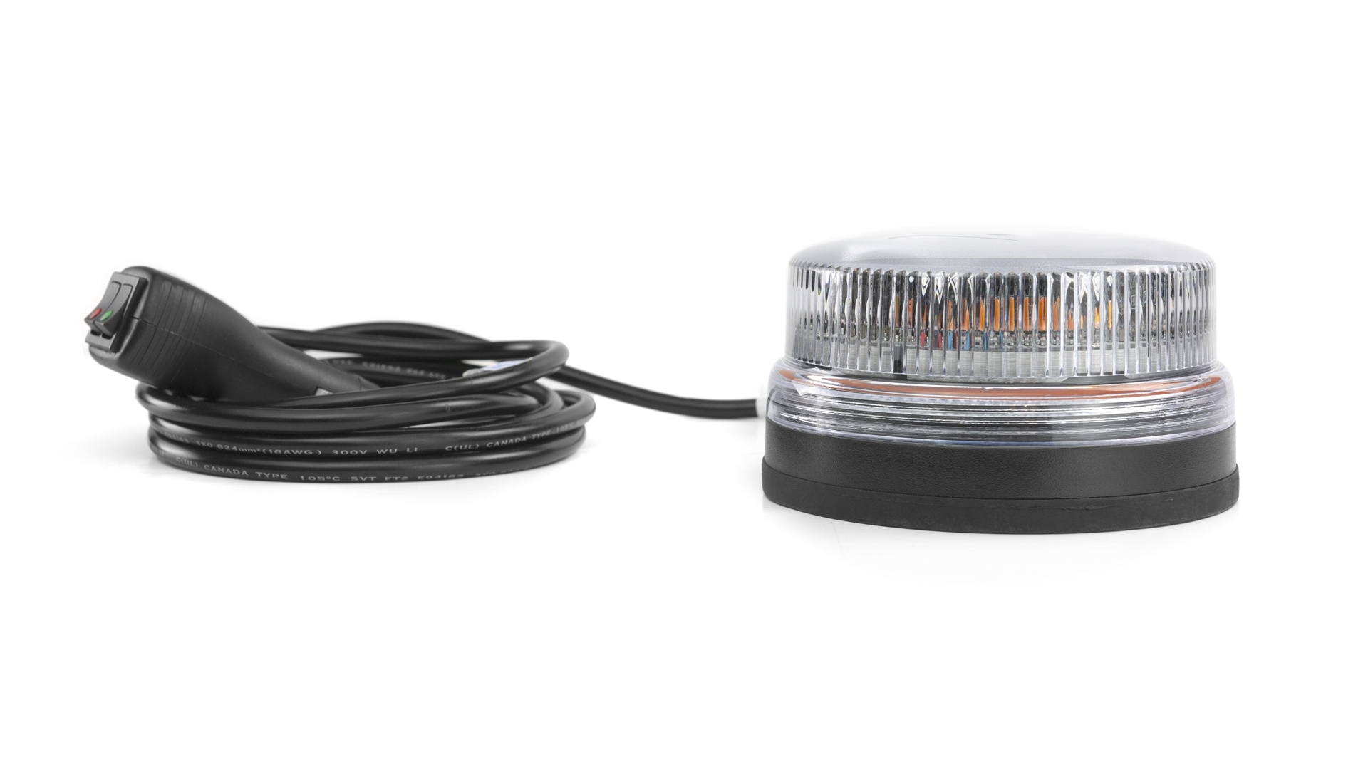 B22 (Magnetic/Standard - Internal) - Amber LEDs/Clear Lens