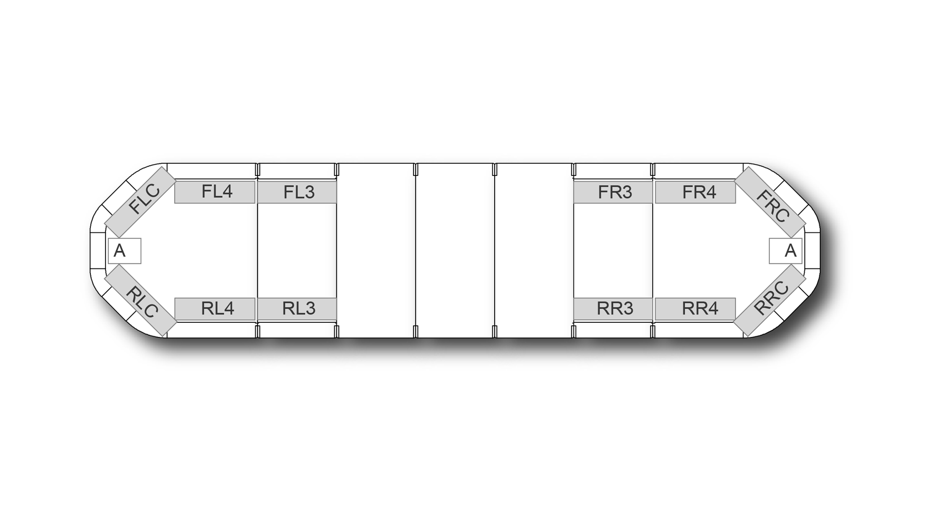 Legion FIT Illuminated Centre 1387mm (54.5) - AC (12VDC)