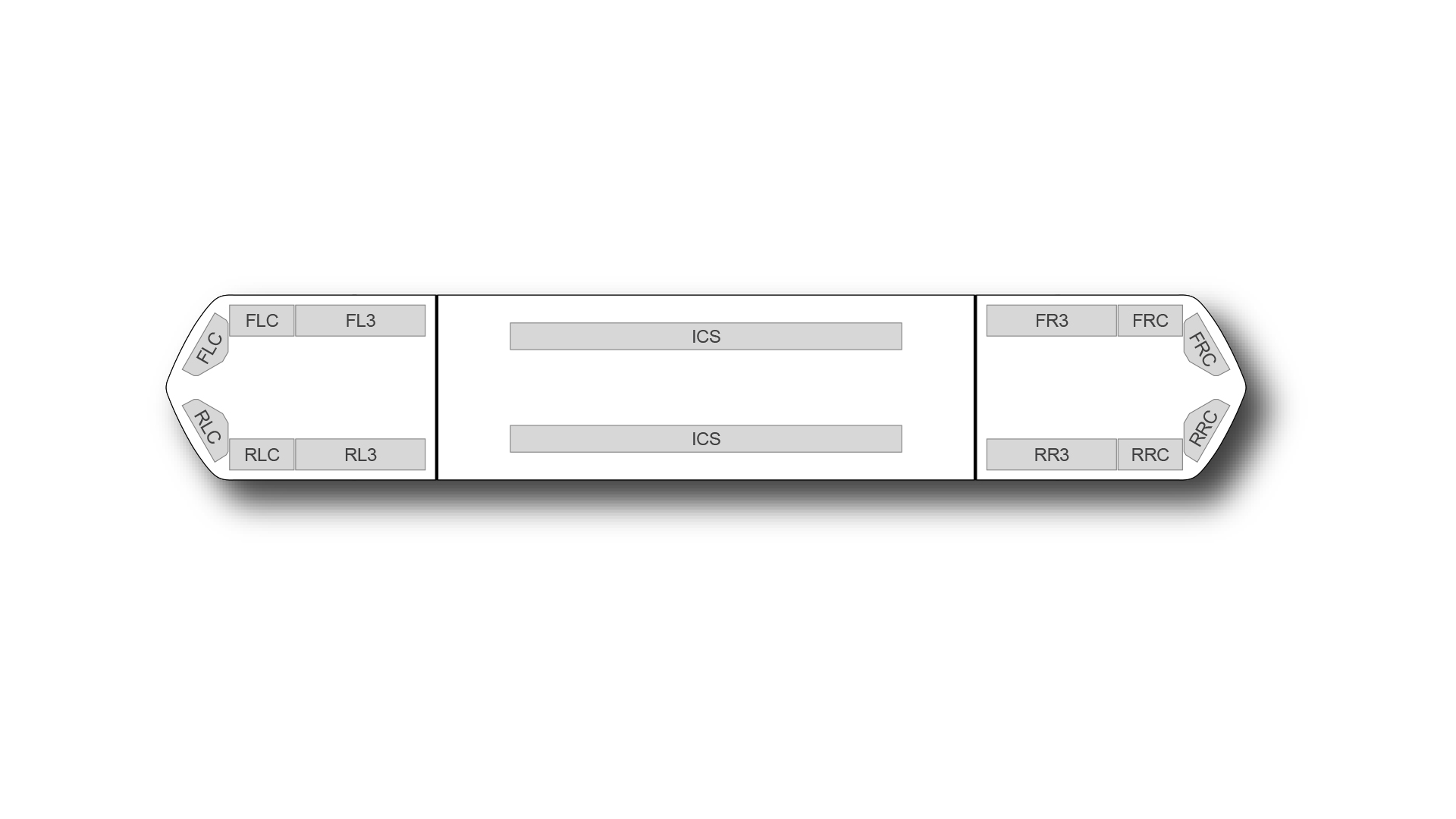 Kuiper FIT Illuminated Centre 1222mm (48) - AA