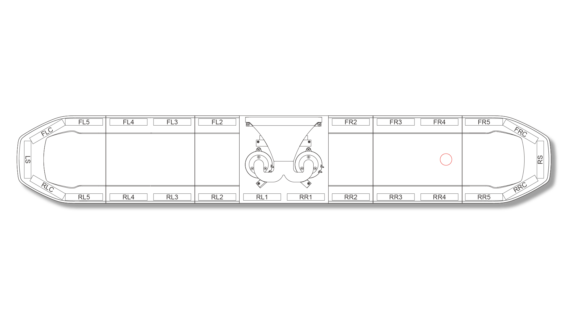 Raiden HE Speaker Lightbar 1829mm (72) - RC