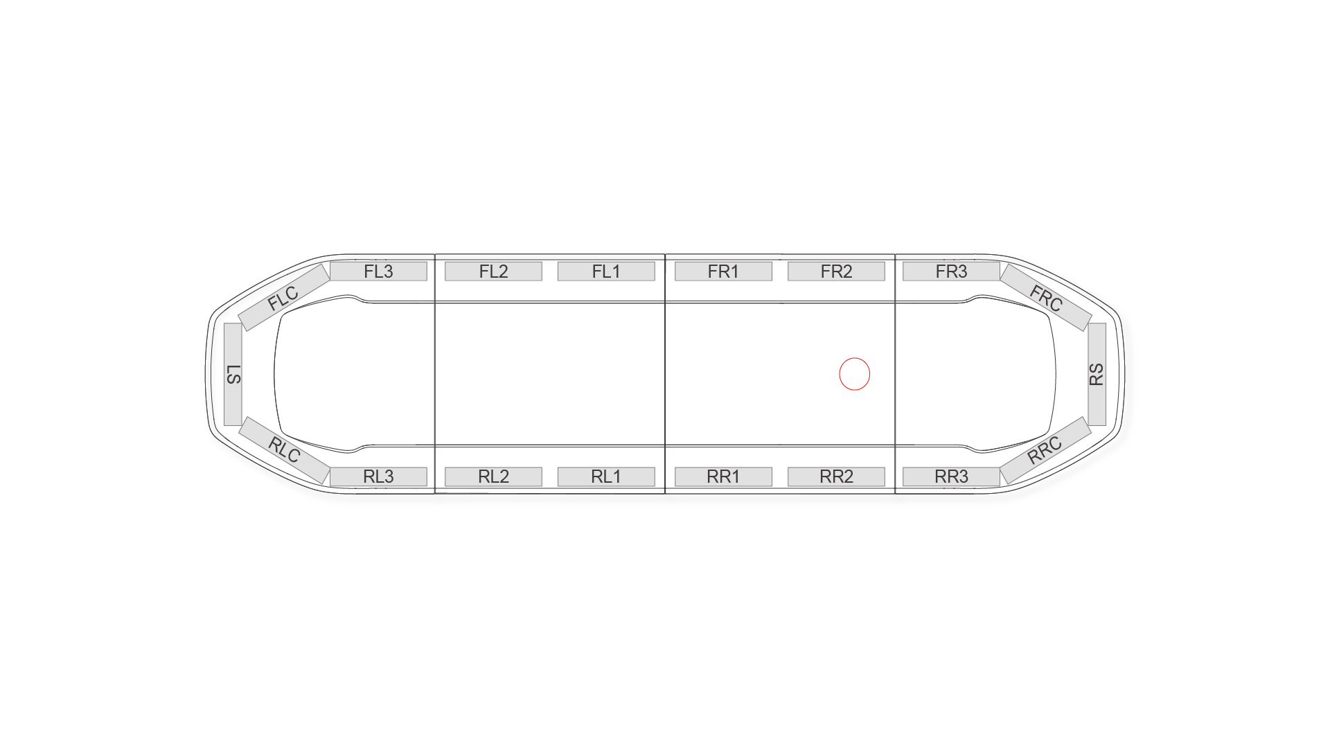 Raiden FIT Lightbar 1219mm (48) - BK