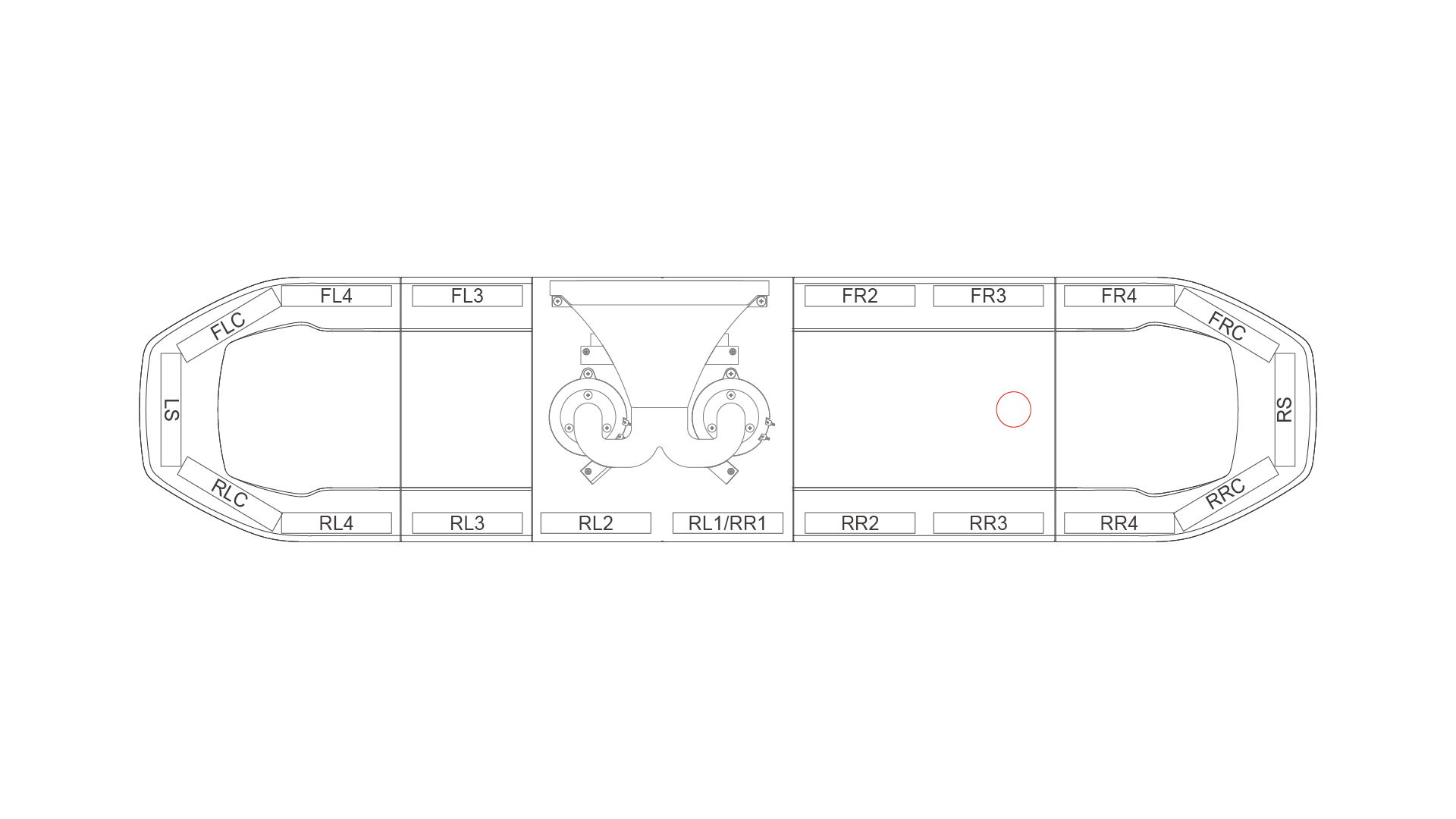 Raiden FIT+ Speaker Lightbar Dual Colour 1371mm (54) - AWC